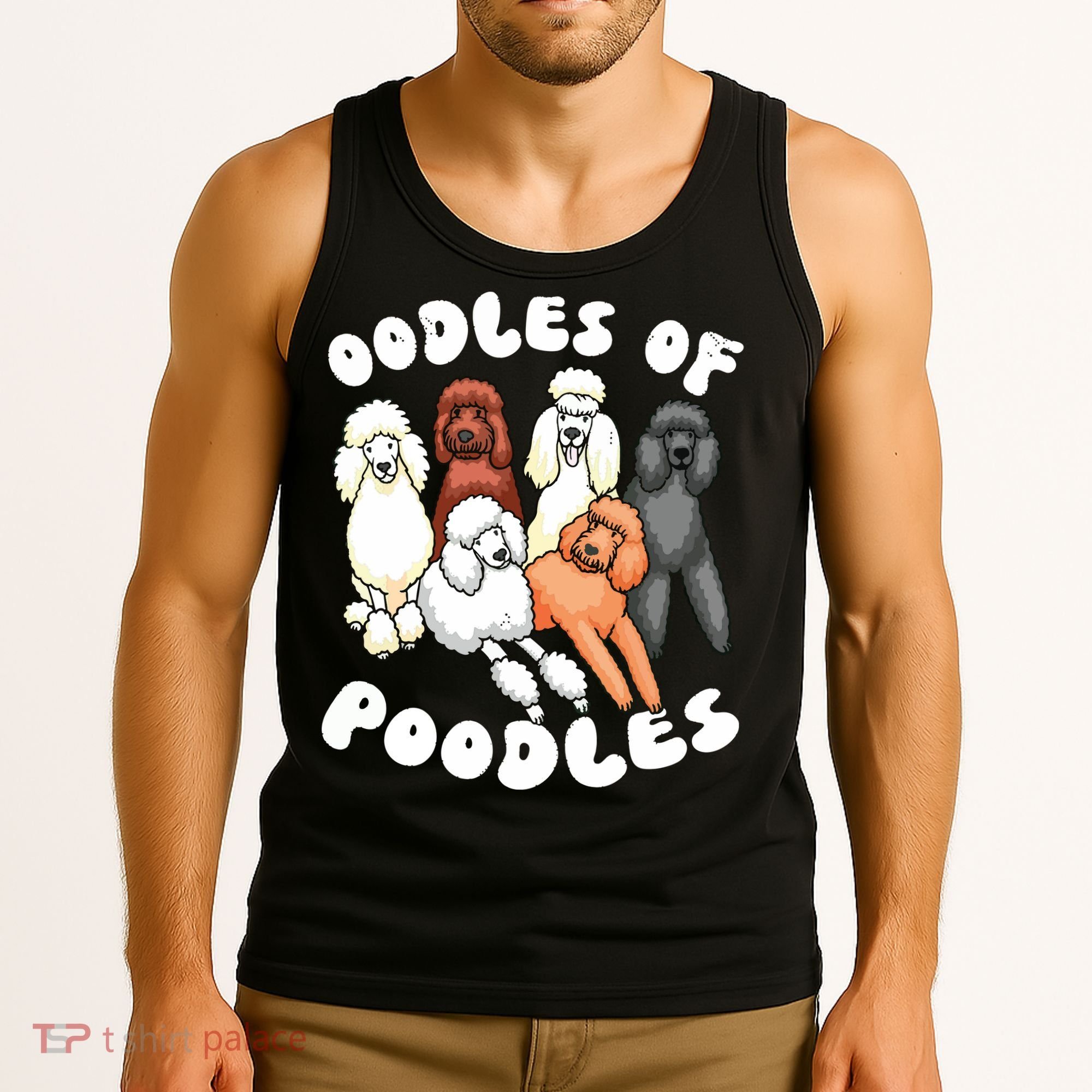 Poodle Oodles Of Poodles Poodle Lover Tank Top