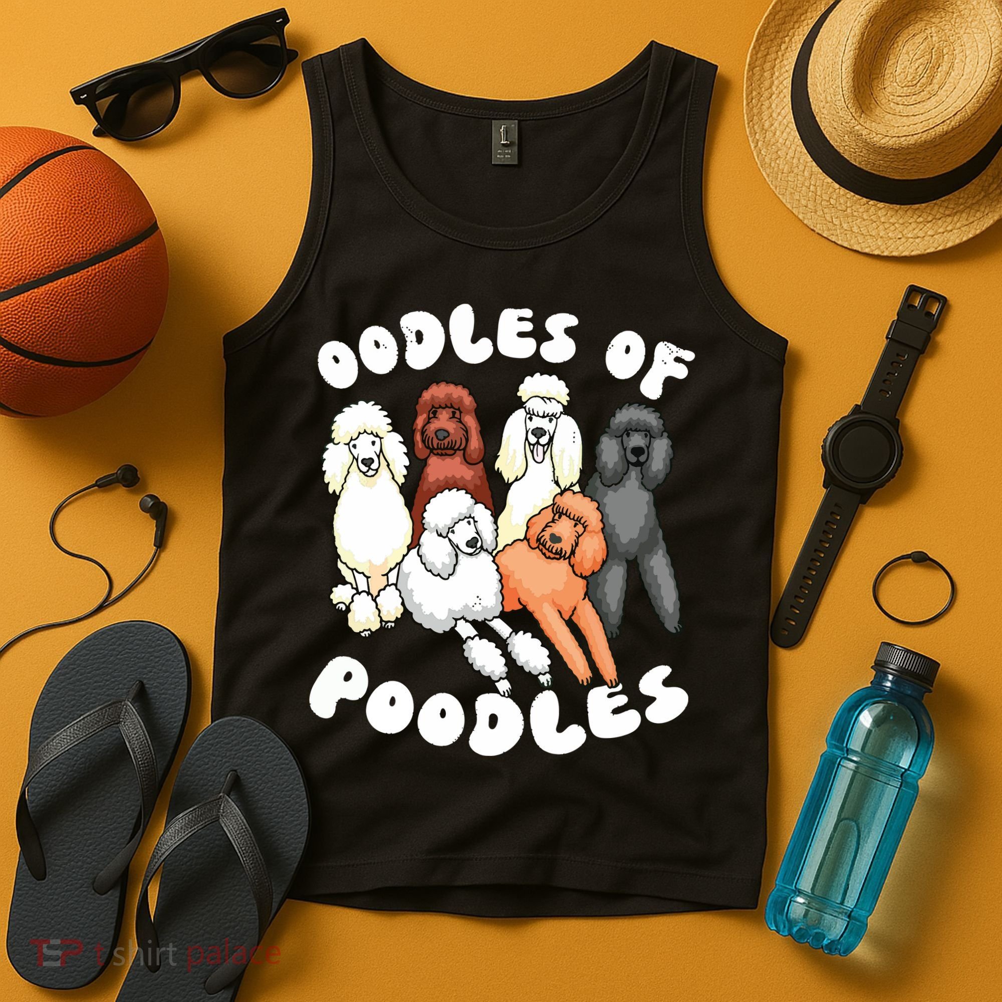 Poodle Oodles Of Poodles Poodle Lover Tank Top