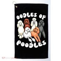 Poodle Oodles Of Poodles Poodle Lover Golf Towel thumb 0