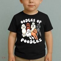 Poodle Oodles Of Poodles Poodle Lover Toddler T-Shirt thumb 2