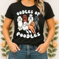 Poodle Oodles Of Poodles Poodle Lover Women's T-Shirt thumb 2