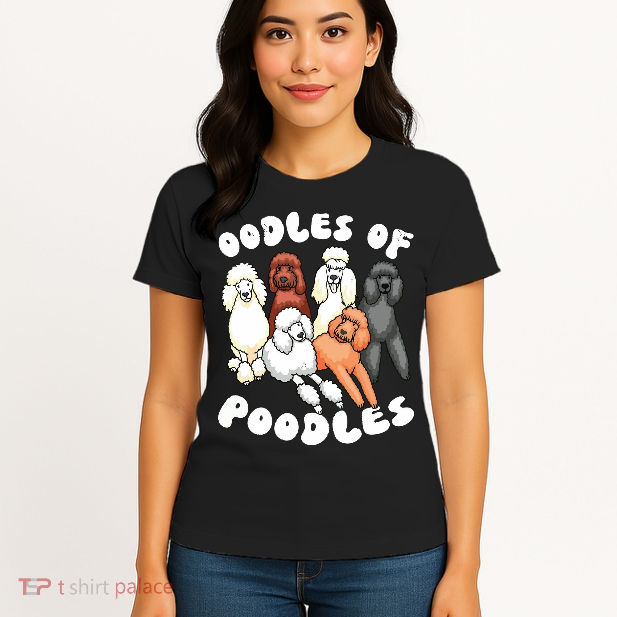 Poodle Oodles Of Poodles Poodle Lover Women's T-Shirt