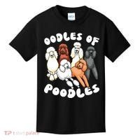 Poodle Oodles Of Poodles Poodle Lover Kids T-Shirt thumb 0