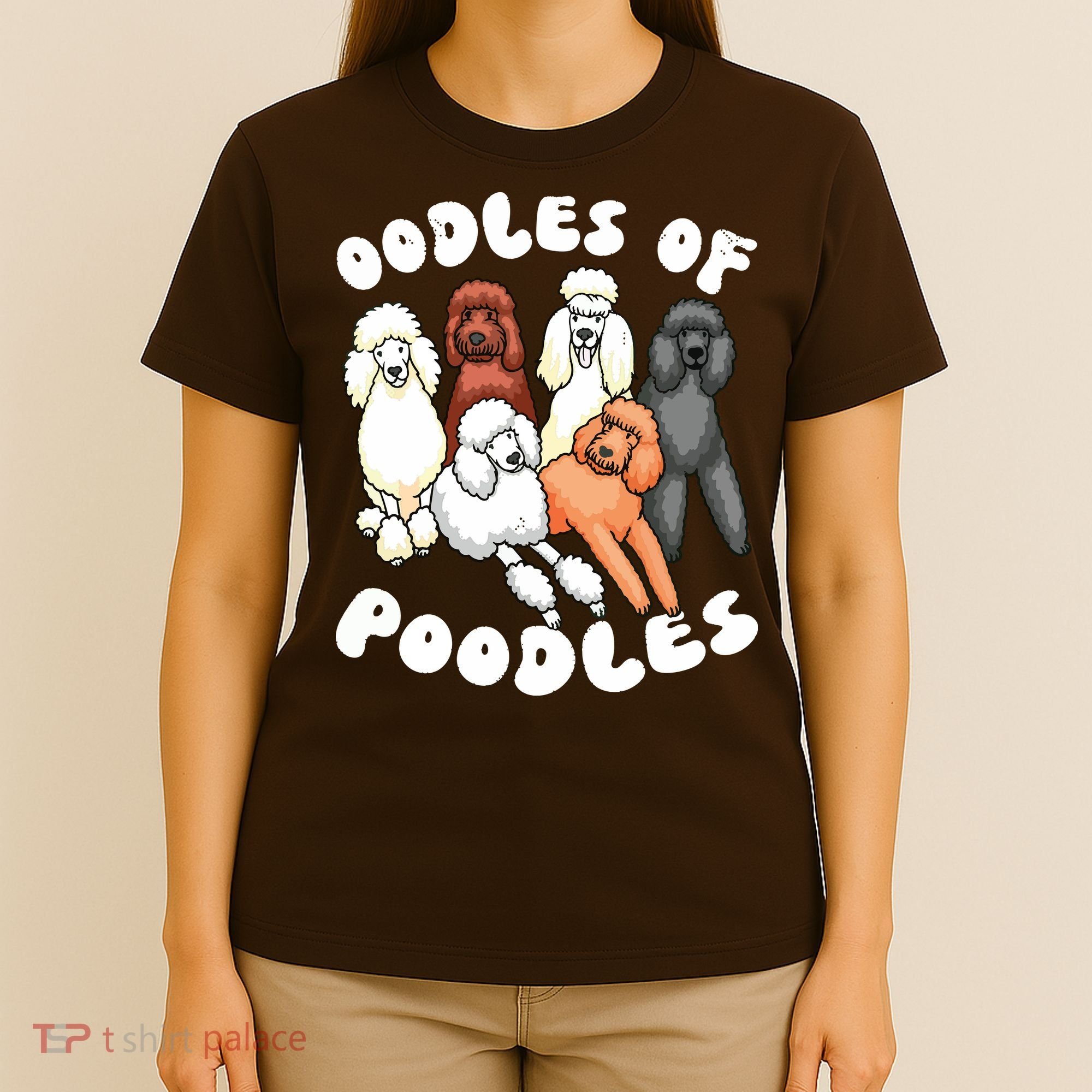 Poodle Oodles Of Poodles Poodle Lover T-Shirt
