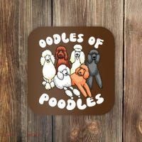 Poodle Oodles Of Poodles Poodle Lover Coaster thumb 0