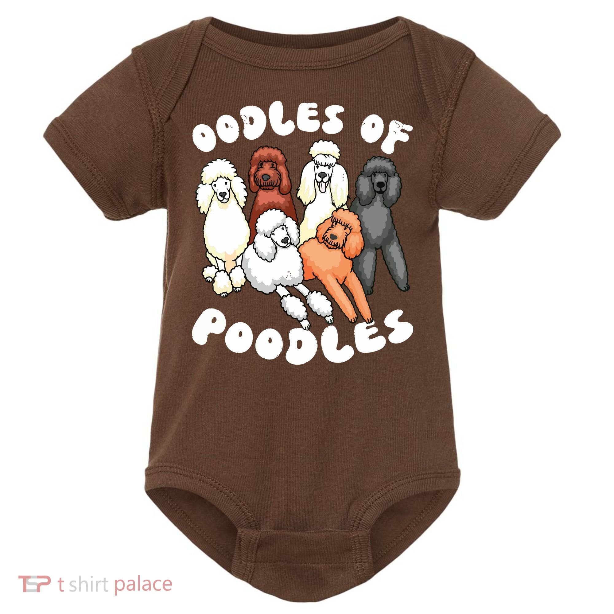 Poodle Oodles Of Poodles Poodle Lover Baby Bodysuit