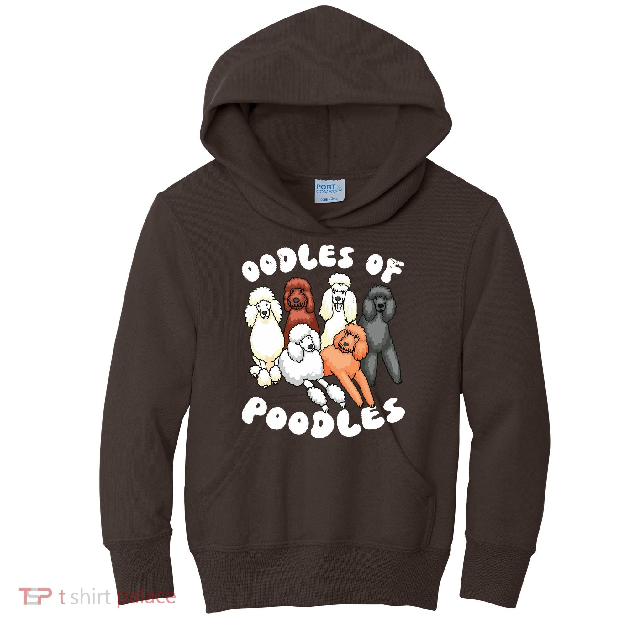 Poodle Oodles Of Poodles Poodle Lover Kids Hoodie