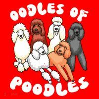 Poodle Oodles Of Poodles Poodle Lover Santa Hat thumb 1