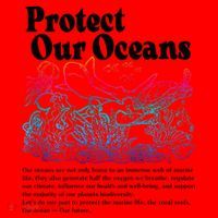 Protect Our Oceans Save Earth World Ocean Day Santa Hat thumb 1