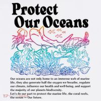 Protect Our Oceans Save Earth World Ocean Day Hoodie thumb 7