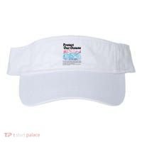 Protect Our Oceans Save Earth World Ocean Day Visor thumb 0