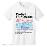Protect Our Oceans Save Earth World Ocean Day Kids T-Shirt thumb 0