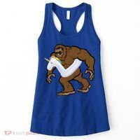 Pool Party Bigfoot Unicorn Float  Sasquatch Women's Tank Top thumb 0