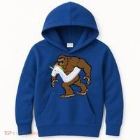 Pool Party Bigfoot Unicorn Float  Sasquatch Kids Hoodie thumb 0