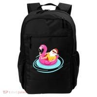 Pool Party Santa Christmas in July Backpack thumb 0