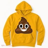 Poop Emoji Smiley Face Logo Hoodie thumb 0