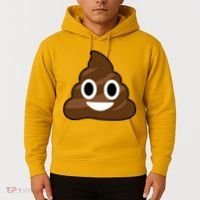 Poop Emoji Smiley Face Logo Hoodie thumb 2