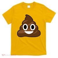 Poop Emoji Smiley Face Logo T-Shirt thumb 0