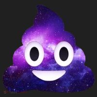 Poop In Space Galaxy Emoji Women's Sweatshirt thumb 2