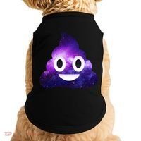 Poop In Space Galaxy Emoji Doggie Tank thumb 0