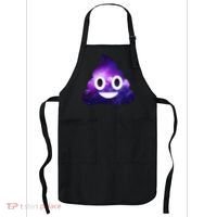 Poop In Space Galaxy Emoji Apron thumb 0