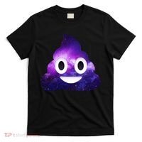 Poop In Space Galaxy Emoji T-Shirt thumb 0