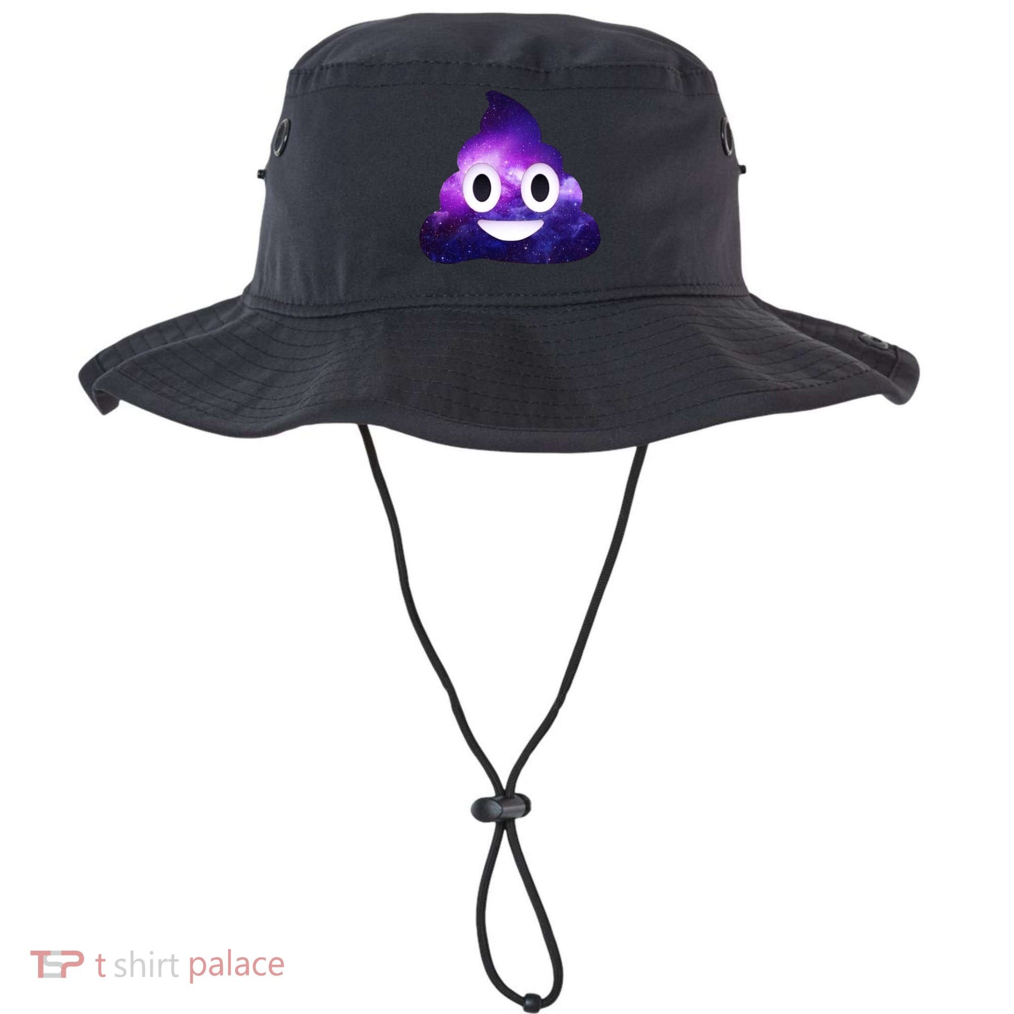 Poop In Space Galaxy Emoji Bucket Hat