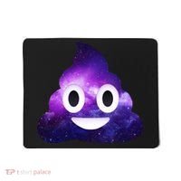 Poop In Space Galaxy Emoji Mousepad thumb 0