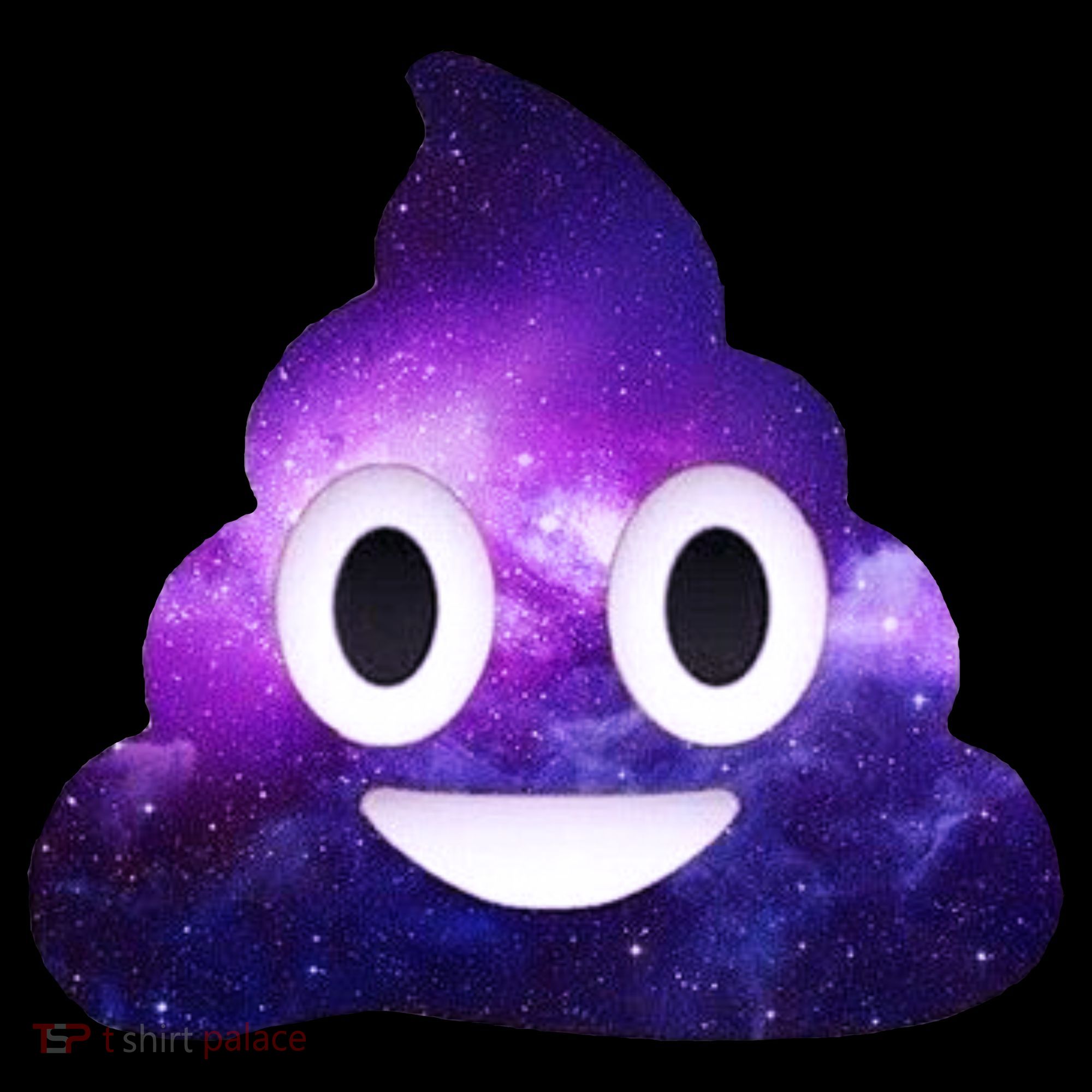 Poop In Space Galaxy Emoji Women's Tank Top