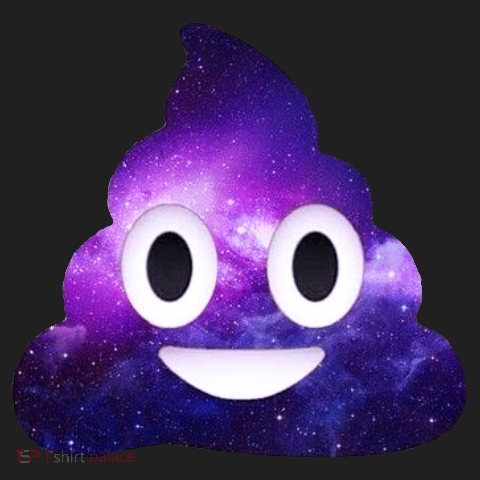 Poop In Space Galaxy Emoji Hat