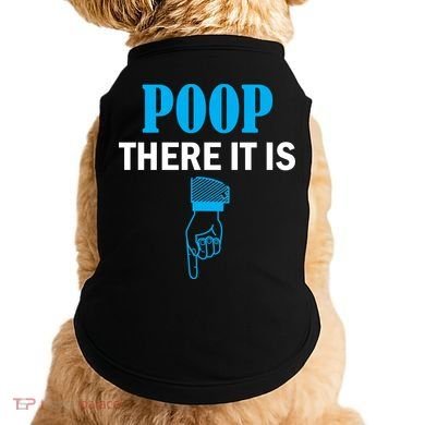 Poop There It Is Doggie Tank
