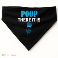 Poop There It Is USA-Made Doggie Bandana thumb 0