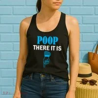 Poop There It Is Women's Tank Top thumb 2