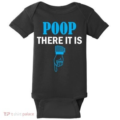 Poop There It Is Baby Bodysuit