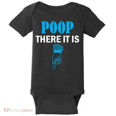 Poop There It Is Baby Bodysuit