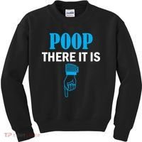Poop There It Is Kids Sweatshirt thumb 0