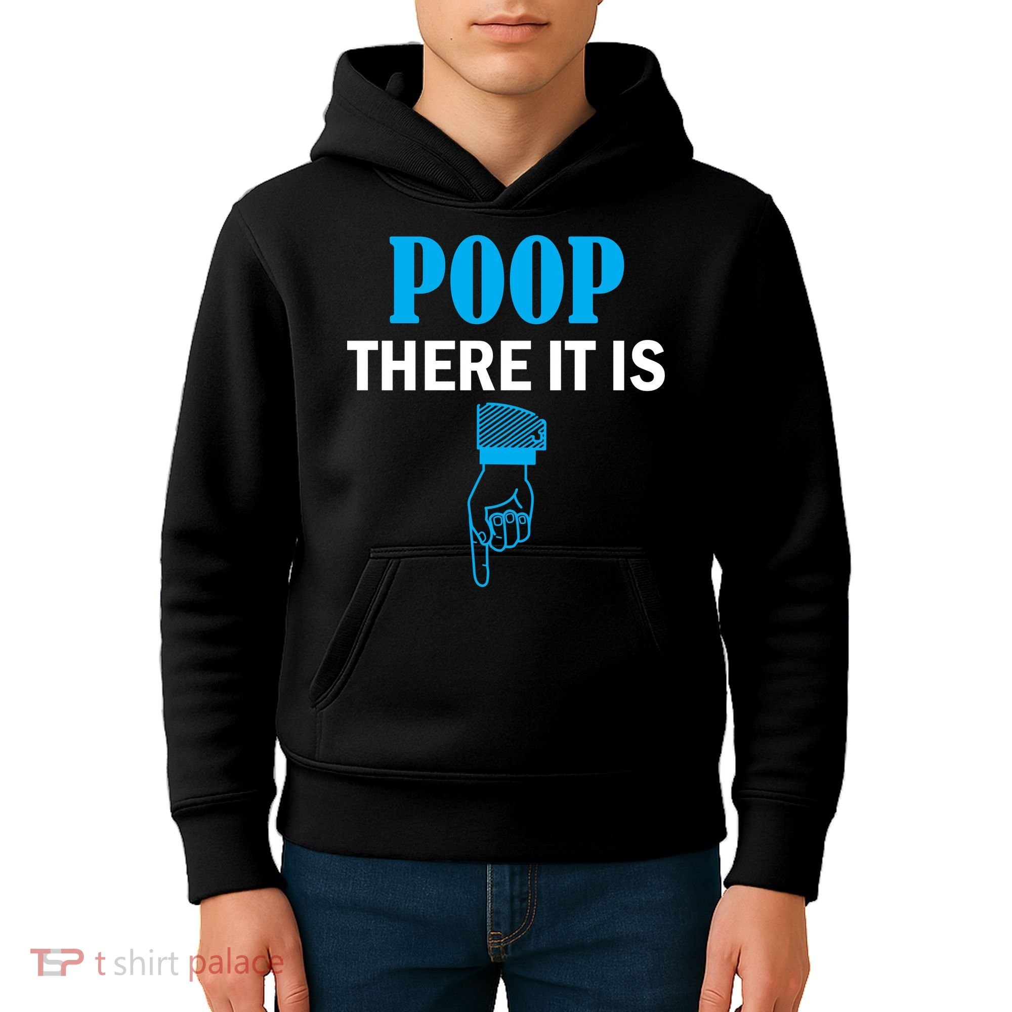 Poop There It Is Kids Hoodie