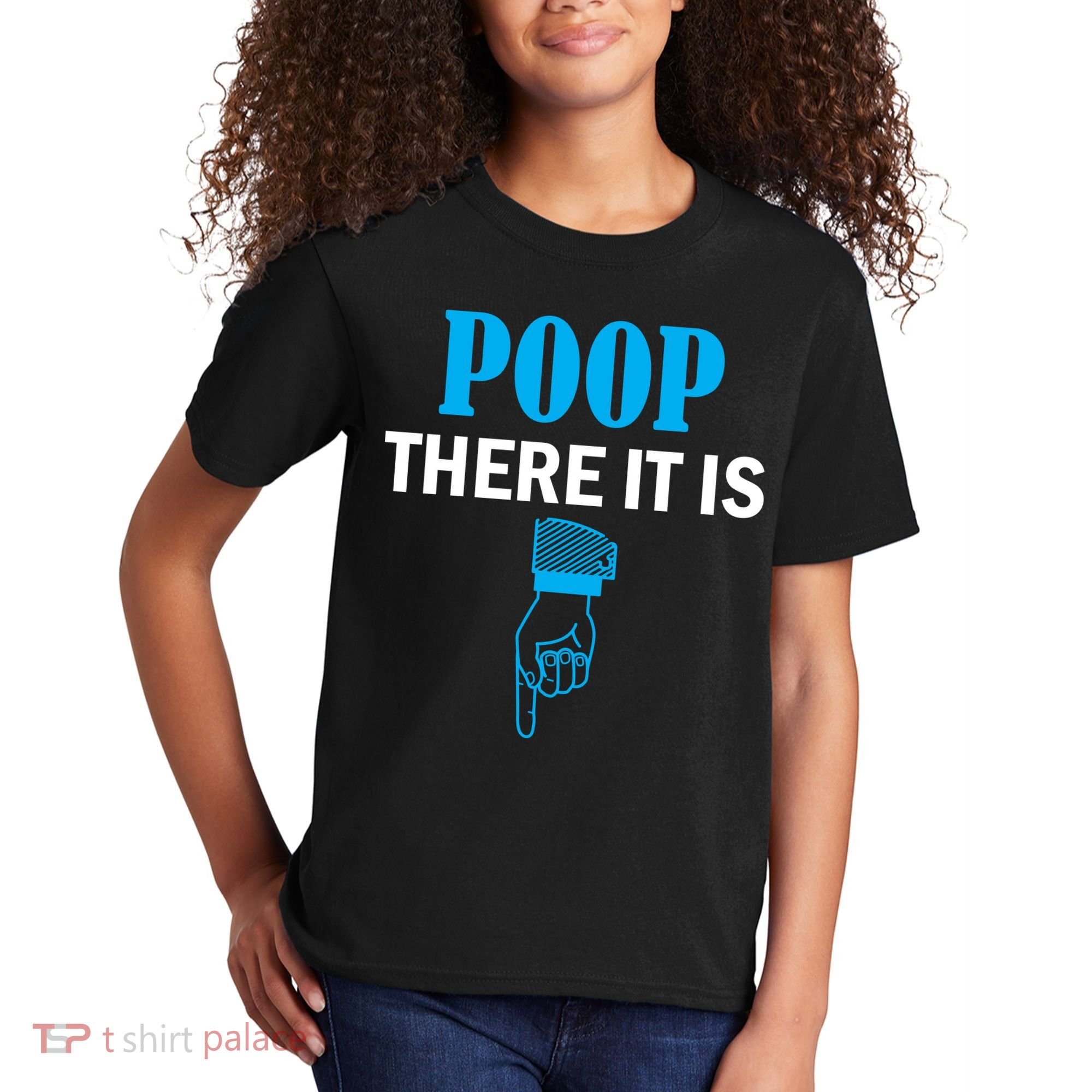 Poop There It Is Kids T-Shirt
