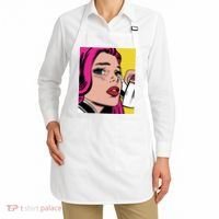Pop Art Girl Phone Apron thumb 2