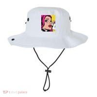 Pop Art Girl Phone Bucket Hat thumb 0