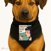 Pop Art Nail Polish USA-Made Doggie Bandana thumb 1