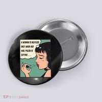 Pop Art Nail Polish Button thumb 0