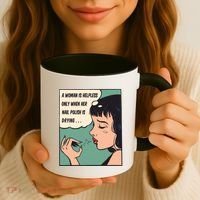 Pop Art Nail Polish Coffee Mug thumb 3