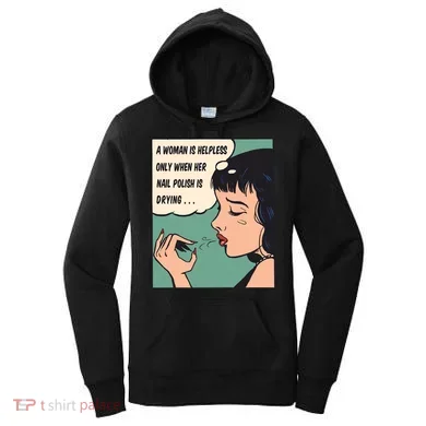 Pop Art Nail Polish Women's Hoodie