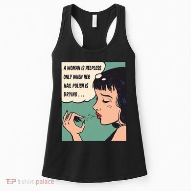Pop Art Nail Polish Women's Tank Top