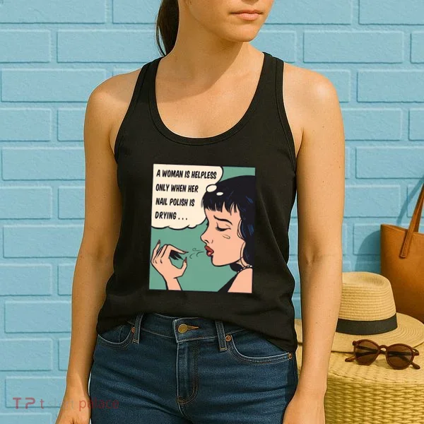 Pop Art Nail Polish Women's Tank Top