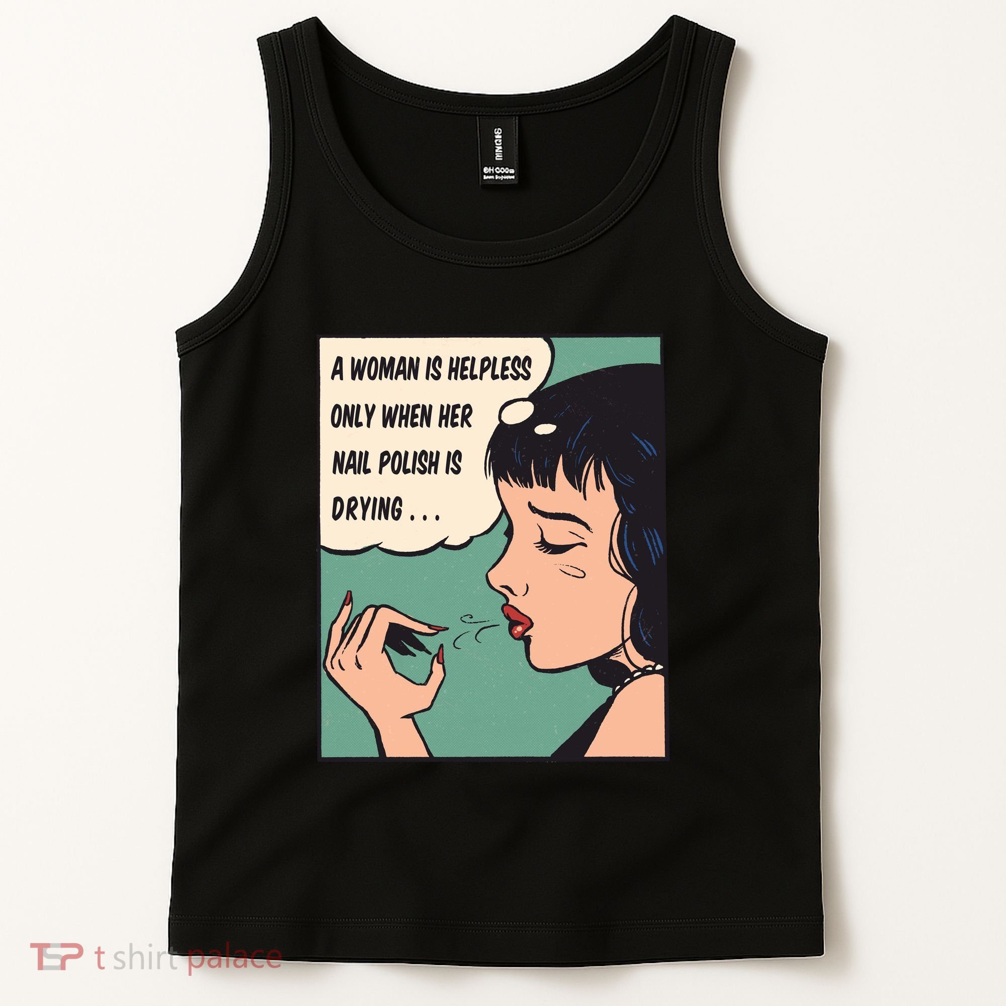 Pop Art Nail Polish Tank Top