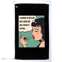 Pop Art Nail Polish Golf Towel thumb 0