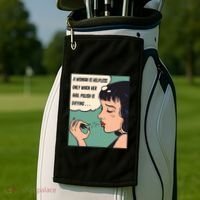 Pop Art Nail Polish Golf Towel thumb 2