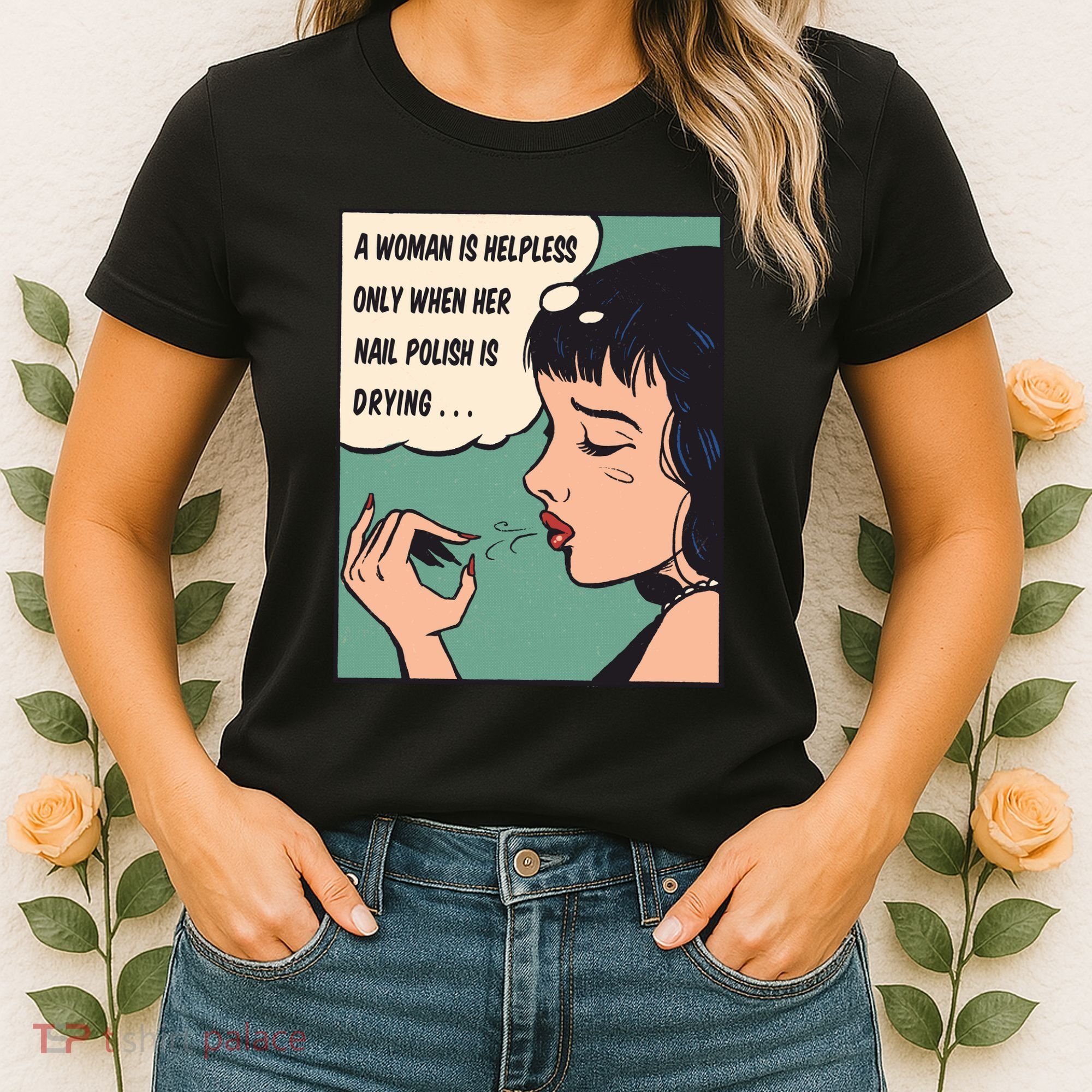Pop Art Nail Polish Women's T-Shirt